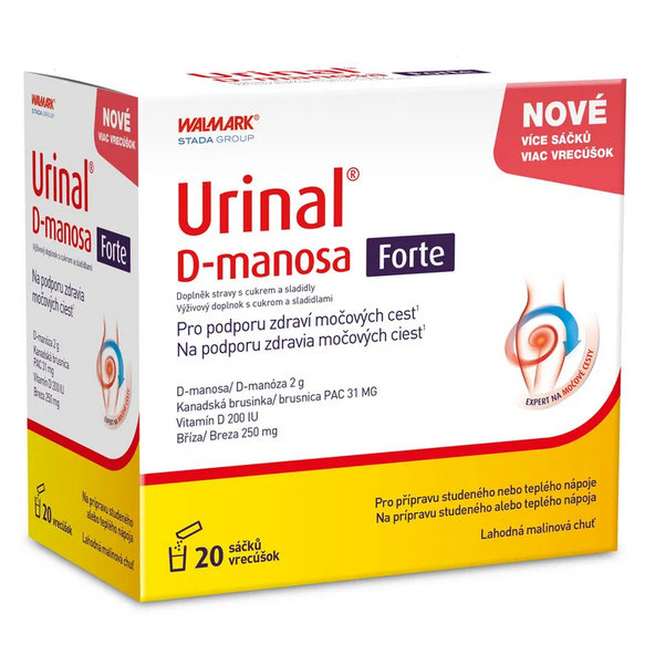 Urinal D-manóza Forte 20 sáčků