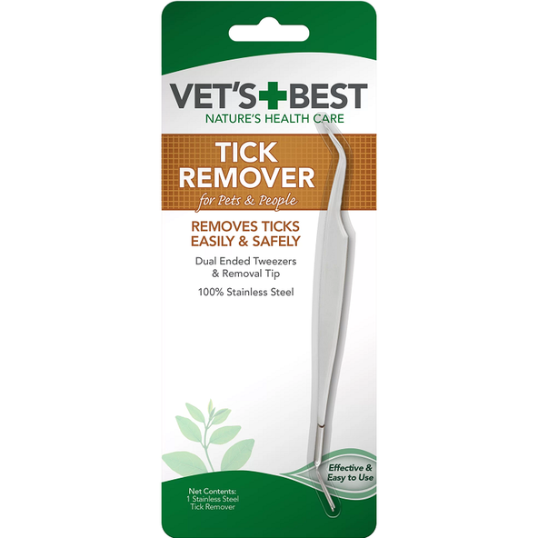 VET'S BEST pinzeta na klíšťata z nerezové oceli 1 ks