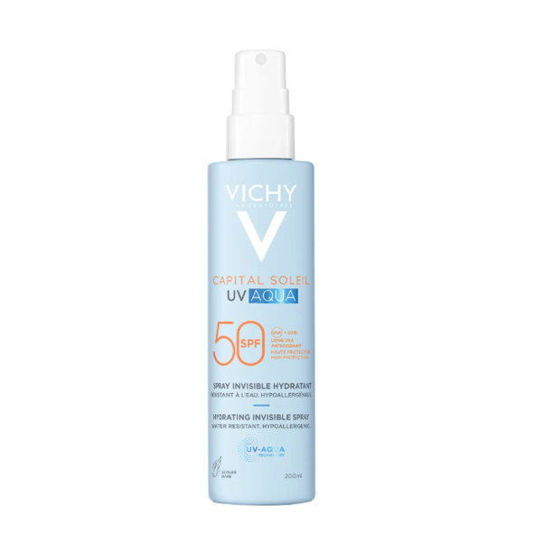 VICHY Capital Soleil UV Aqua sprej na tvář a tělo SPF50 200 ml