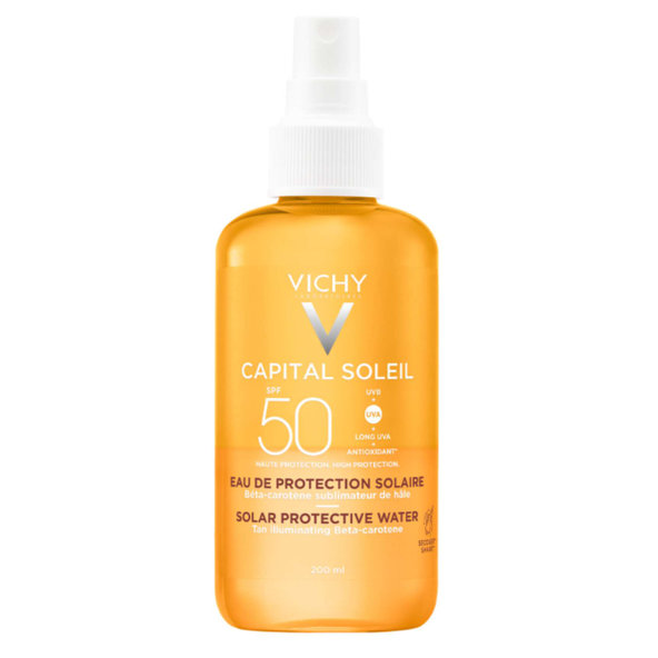 VICHY Capital Soleil SPF50 sprej s beta-karotenem 200 ml