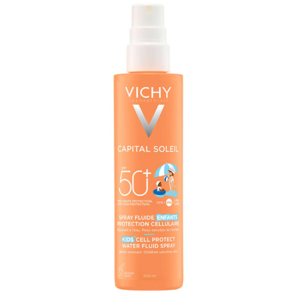 VICHY Capital Soleil Fluid Kids SPF 50+ sprej 200 ml