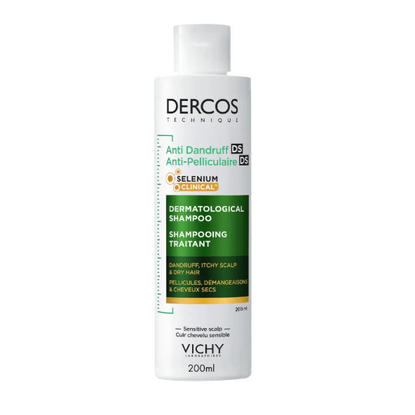 VICHY Dercos Anti-Pelliculaire šampon na suché vlasy 200 ml