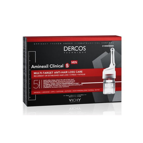 VICHY Dercos Aminexil Clinical 5 muži 21×6 ml