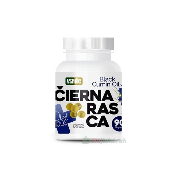 Virde čierna rasca olej 100% 90 kapslí