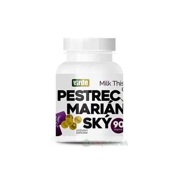 Virde Pestrec mariánsky olej 100% 90 kapslí