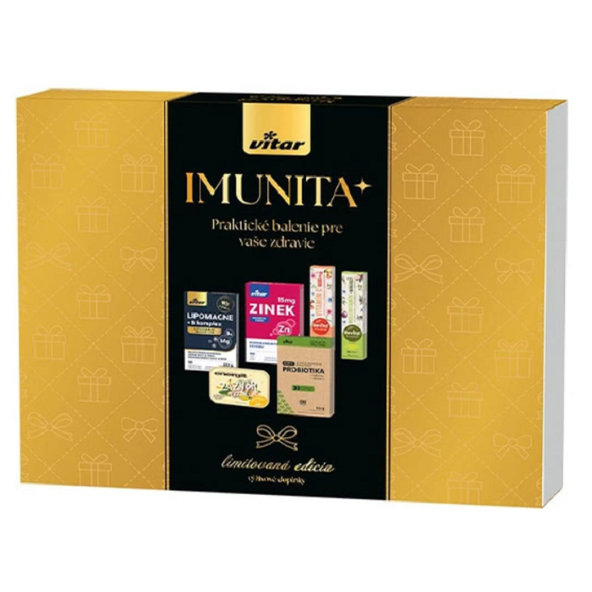 Vitar Box Imunita+ multivitamin, zinek, probiotika