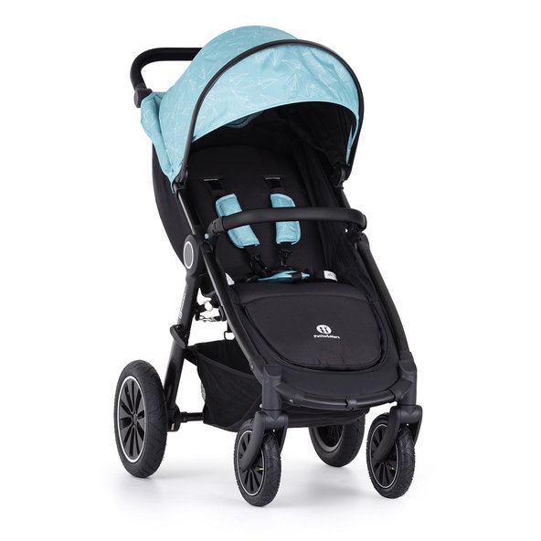 PETITE&MARS kočárek Street+ Air Black Airplane Limited100