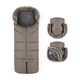 PETITE&MARS Set fusak Arctic 4v1 + rukavice Furry Mocha Mousse