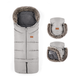 PETITE&MARS Set fusak Arctic 4v1 + rukavice Furry Champagne Shower