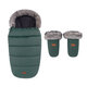 PETITE&MARS Set fusak Comfy 4v1 + rukavice Fjora Veritable Khaki