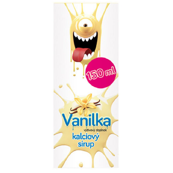 VULM Kalciový sirup vanilka 150 ml