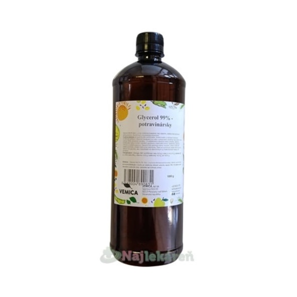 Vemica Glycerol 99% rostlinný 1000 g