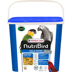Versele Laga Orlux NutriBird Gold Patee Big Parakeets & Parrots vaječné krmivo pro střední a velké papoušky 5 kg