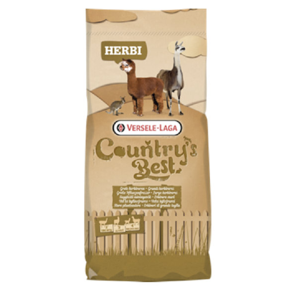 Versele Laga Country's Best HERBI Allround 3 & 4 Pellet pelety pro velké a exotické býložravce 20 kg
