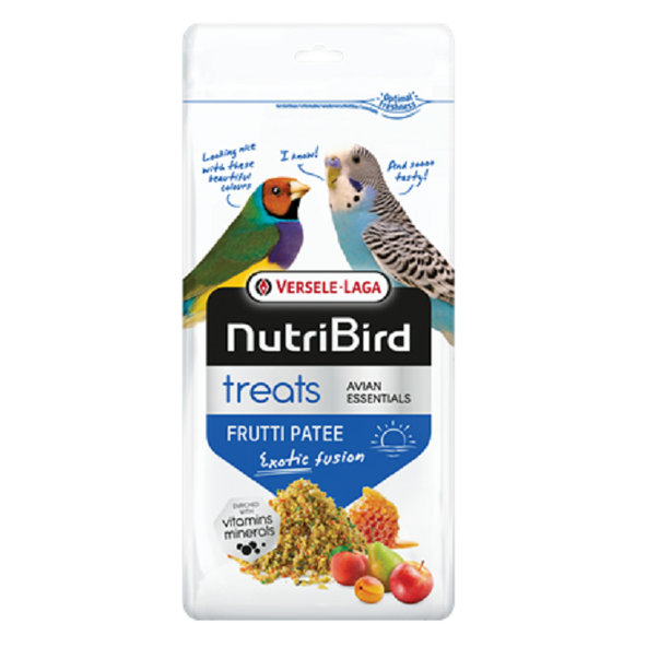 Versele Laga Orlux NutriBird Treats Frutti Patee ovocný doplněk stravy pro ptáky 250 g