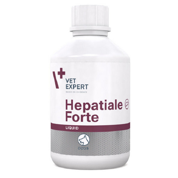VetExpert Hepatiale Forte Liquid doplněk výživy pro psy a kočky na podporu funkce jater 250 ml