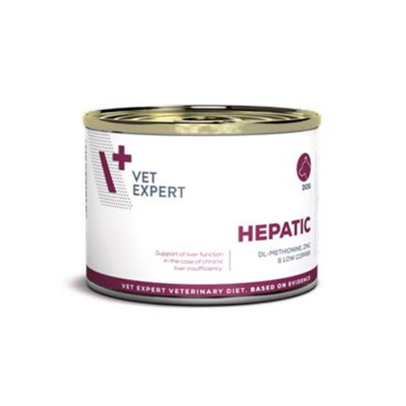 VetExpert VD Dog Hepatic konzerva pro psy 200 g