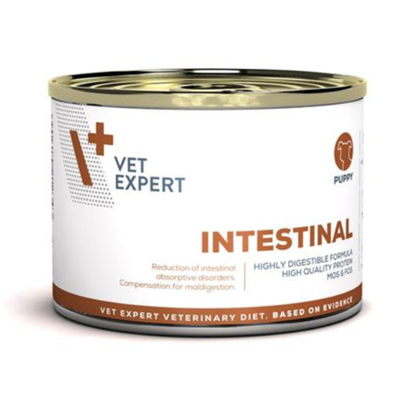 VetExpert VD Puppy Intestinal konzerva pro štěňata 200 g