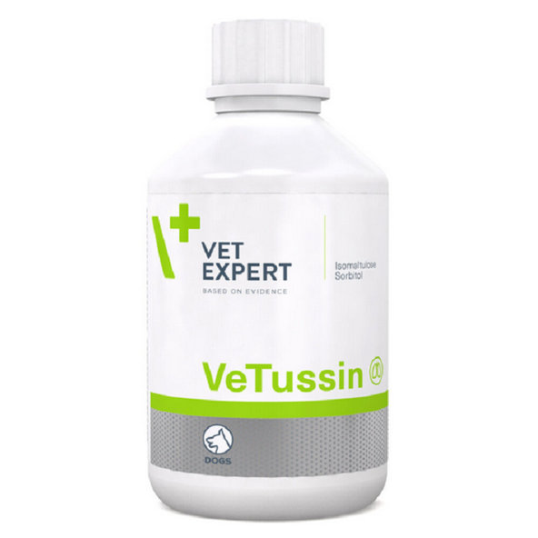 VetExpert VeTussin sirup pro psy na podporu dýchání 100 ml