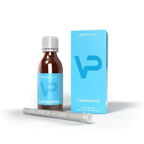 VetaPro Calmasomal sirup proti stresu pro psy 120 ml