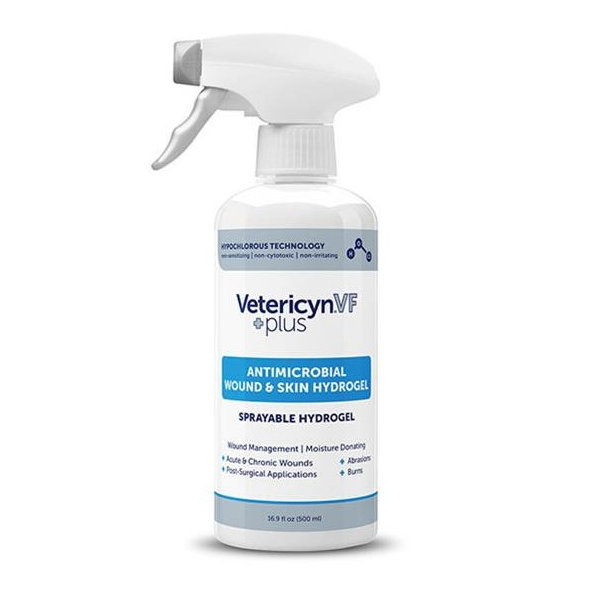 Vetericyn VF Hydrogel Plus pro hojení ran zvířat 500 ml