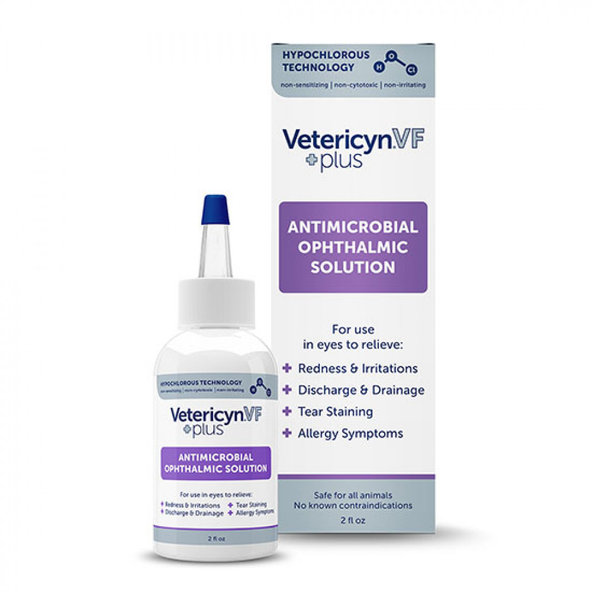 Vetericyn VF Plus oční kapky pro psy, kočky a hlodavce 55 ml
