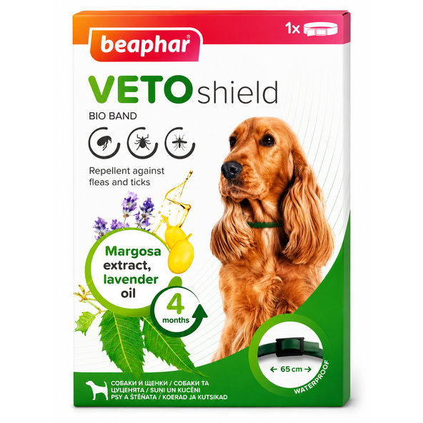 Beaphar Bio Band repelentní obojek pro psy 65 cm