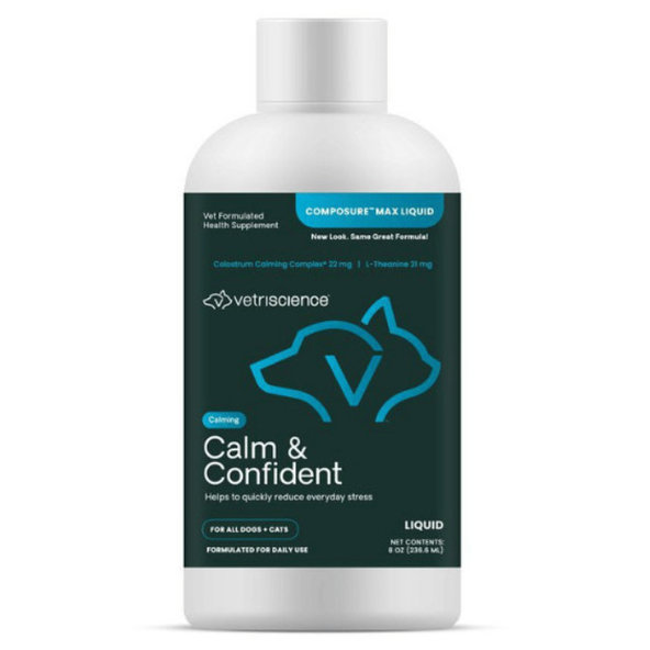 VetriScience Composure Max Liquid proti stresu pro psy a kočky 236 ml