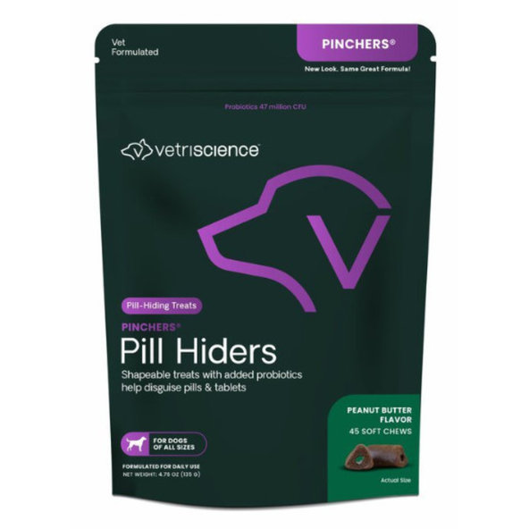 VetriScience Pinchers pamlsky na podávání tablet pro psy 45 ks