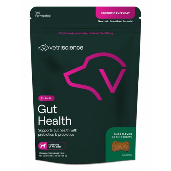 VetriScience Probiotic Everyday žvýkací probiotika pro psy 45 tablet