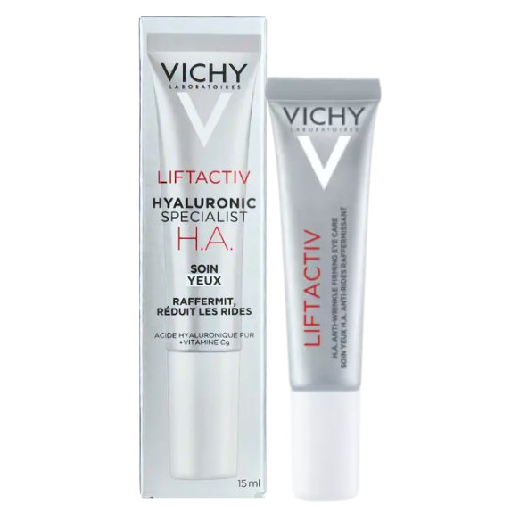 VICHY Liftactiv H.A. spevňující oční krém proti vráskám 15 ml
