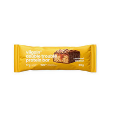 Vilgain Double Trouble proteinová tyčinka arašídy slaný karamel 55 g