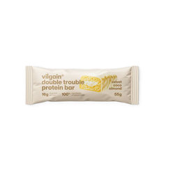 Vilgain Double Trouble Protein Bar Kokosovo-mandlový krém 55 g