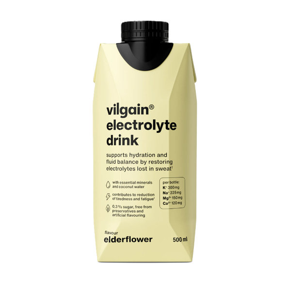 Vilgain Elektrolytový nápoj Bezový 500 ml