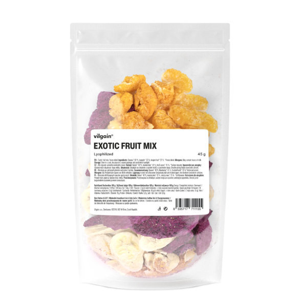 Vilgain Mix lyofilizovaného exotického ovoce 45 g