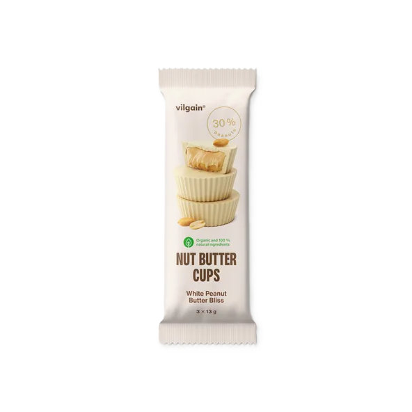 Vilgain Nut Butter Cups BIO arašidové maslo čokoláda 39 g