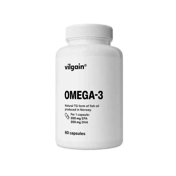 Vilgain Omega-3 25mm 60 kapslí
