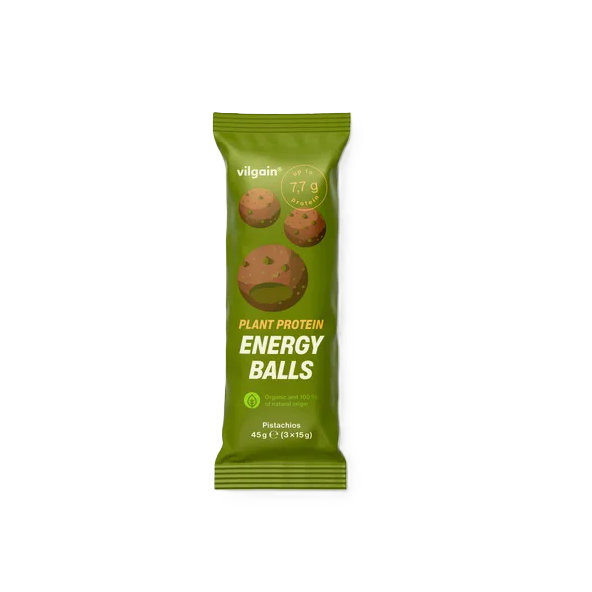 Vilgain Plant Protein Energy Balls BIO pistácie 45 g