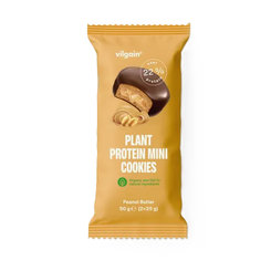 Vilgain Plant Protein Mini Cookies BIO arašídové máslo 50 g