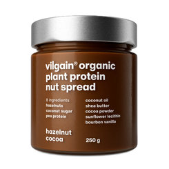 Vilgain Protein Nut Spread Lískové ořechy a kakao BIO 250 g