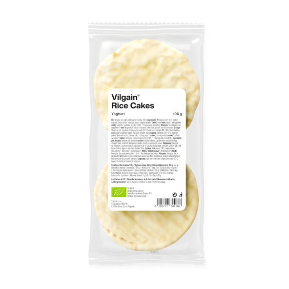 Vilgain Ryžové chlebíčky BIO jogurt 100 g