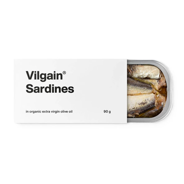 Vilgain Sardinky v BIO extra panenském olivovém oleji 90 g