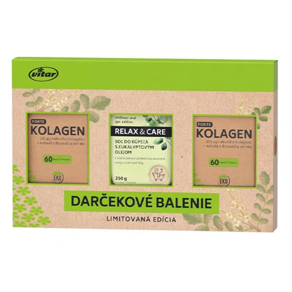 Vitar Eko Kolagen box + sůl do koupele
