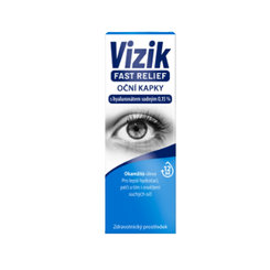 Vizik Fast Relief oční kapky 10 ml