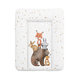 CEBA BABY Měkká přebalovací podložka Basic Forest Friends 50 × 70 cm