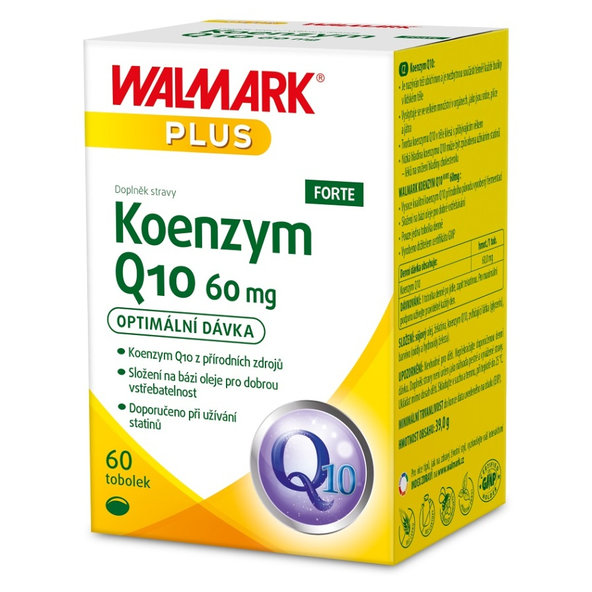 Walmark Koenzym Q10 Forte 60 mg 60 kapslí