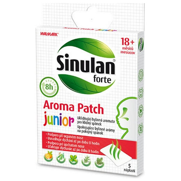 Walmark Sinulan Forte Aroma Patch Junior 5 ks