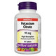 Webber Naturals Draslík 99 mg citrát 90 tablet