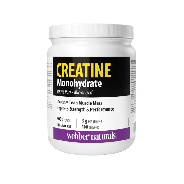Webber Naturals Kreatin monohydrát prášek 500 g