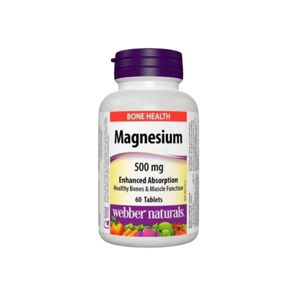 Webber Naturals Magnesium 500 mg 60 tablet